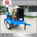 Diesel Wasserpumpe für Bewässerung / Feuerbekämpfung mit Anhänger